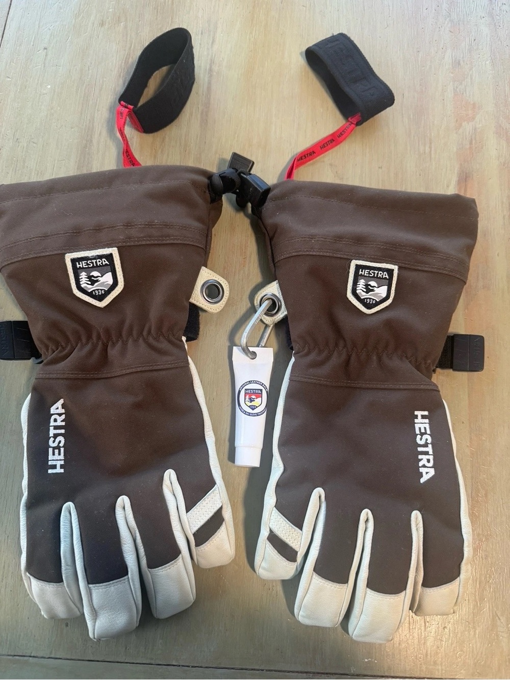 Hestra Army Leather Heli Ski Glove 5 Finger Unisex